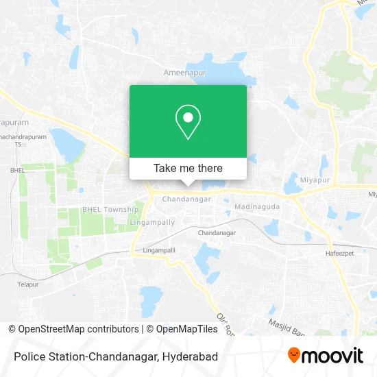 Police Station-Chandanagar map