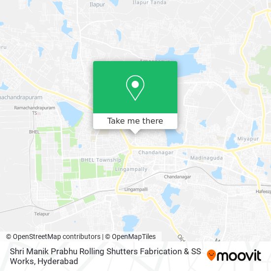 Shri Manik Prabhu Rolling Shutters Fabrication & SS Works map