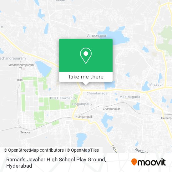 Raman's Javahar High School Play Ground map