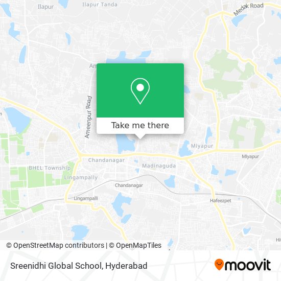 Sreenidhi Global School map