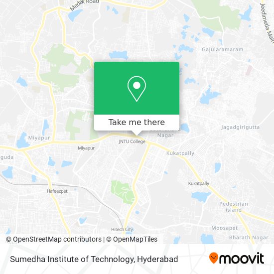 Sumedha Institute of Technology map