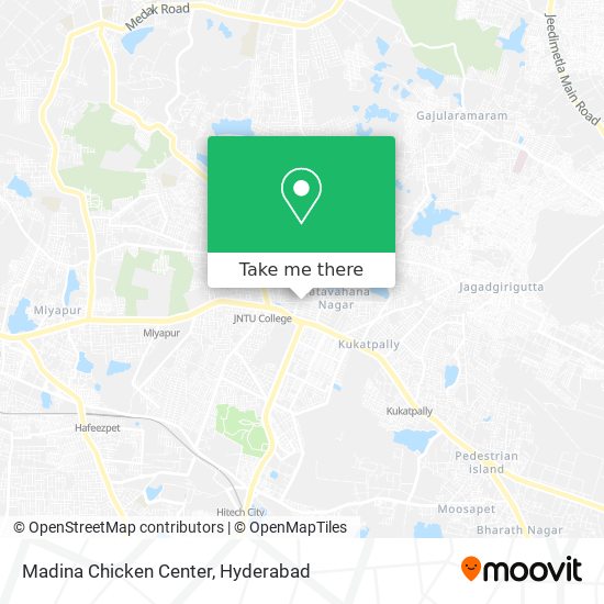 Madina Chicken Center map