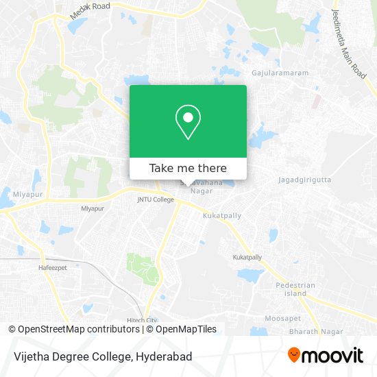 Vijetha Degree College map