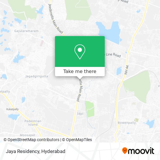 Jaya Residency map