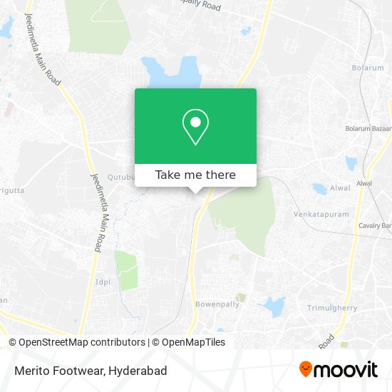 Merito Footwear map