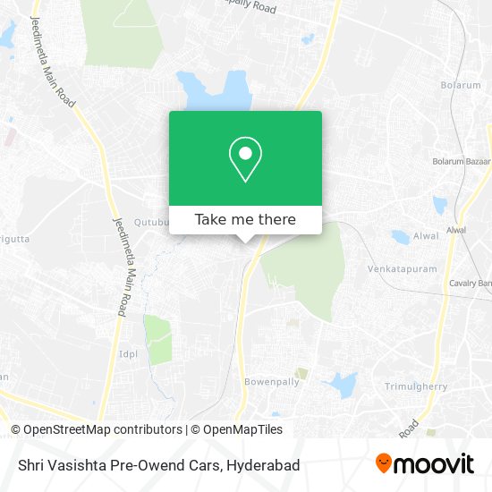 Shri Vasishta Pre-Owend Cars map