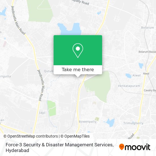 Force-3 Security & Disaster Management Services map