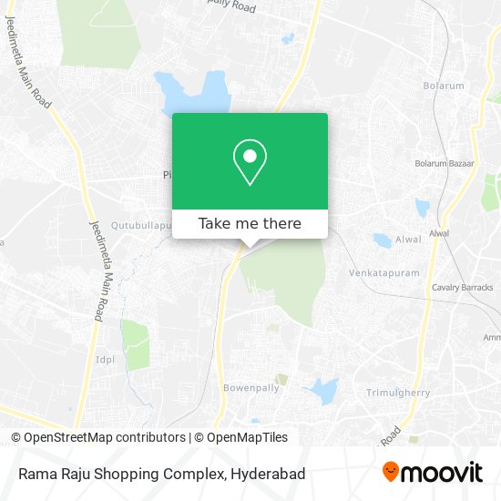Rama Raju Shopping Complex map