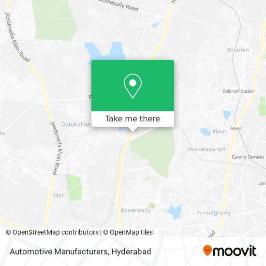Automotive Manufacturers map
