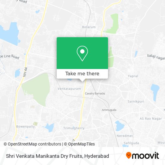 Shri Venkata Manikanta Dry Fruits map