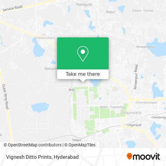 Vignesh Ditto Prints map