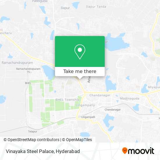 Vinayaka Steel Palace map