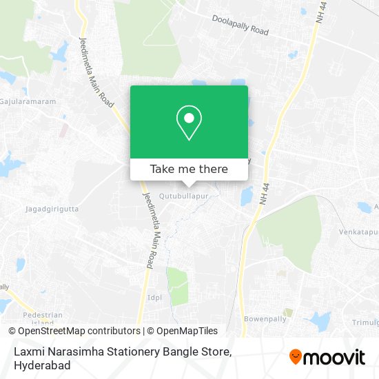 Laxmi Narasimha Stationery Bangle Store map