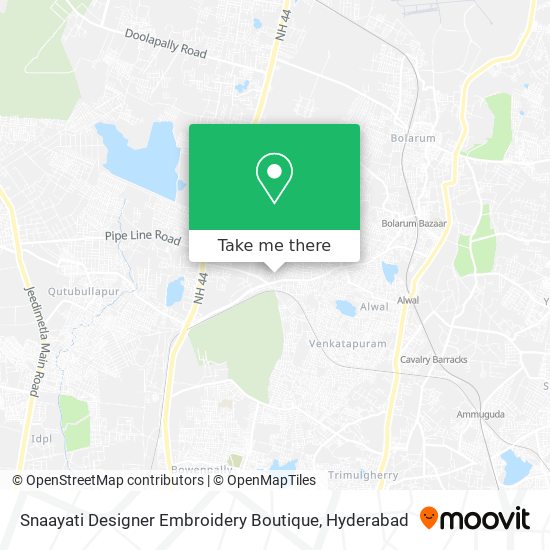 Snaayati Designer Embroidery Boutique map
