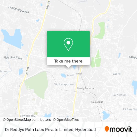 Dr Reddys Path Labs Private Limited map