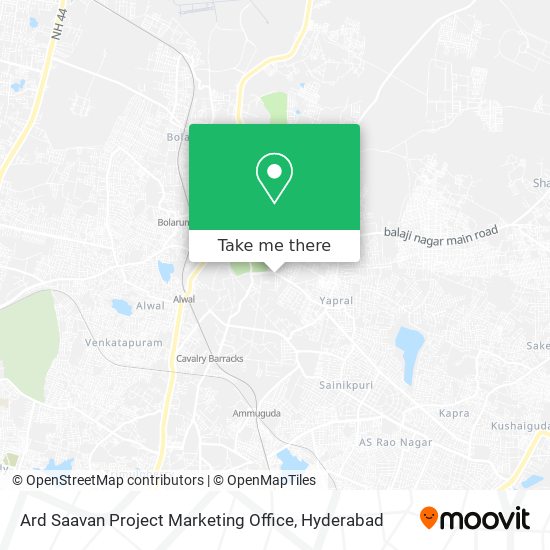 Ard Saavan Project Marketing Office map