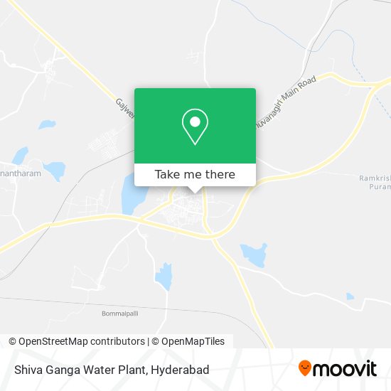 Shiva Ganga Water Plant map