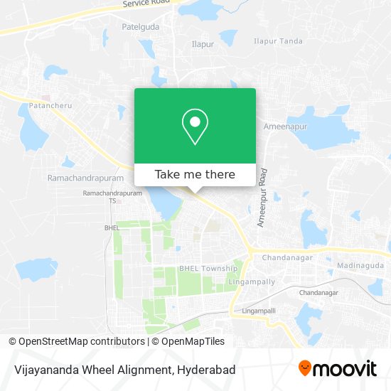 Vijayananda Wheel Alignment map