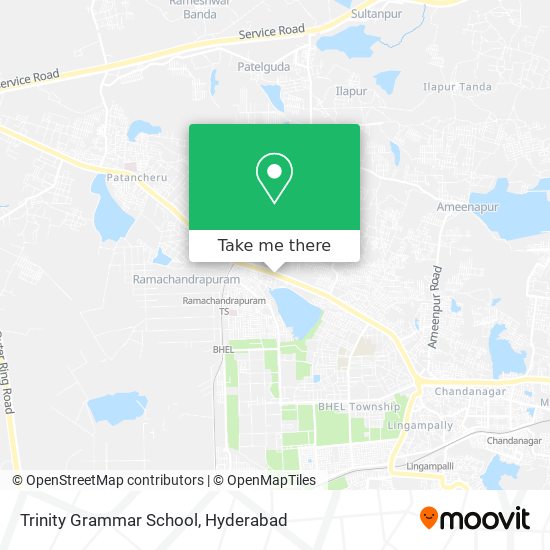 Trinity Grammar School map