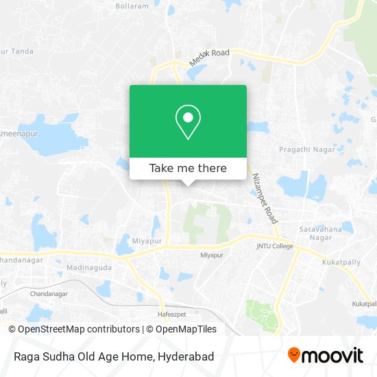 Raga Sudha Old Age Home map