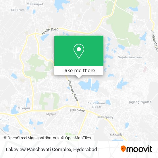 Lakeview Panchavati Complex map