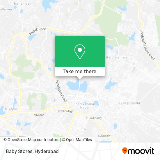 Baby Stores map