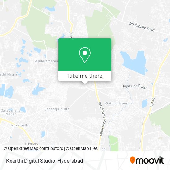 Keerthi Digital Studio map