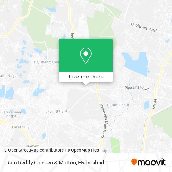 Ram Reddy Chicken & Mutton map