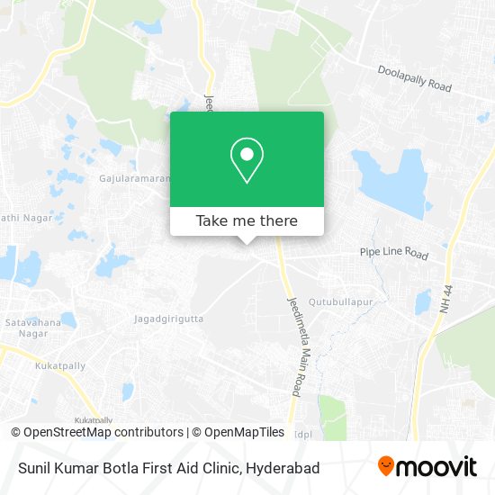 Sunil Kumar Botla First Aid Clinic map