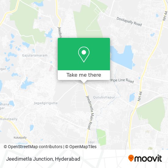 Jeedimetla Junction map