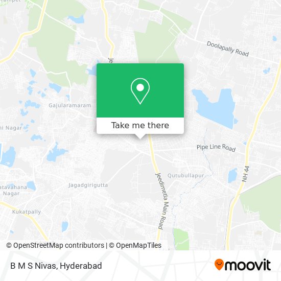 B M S Nivas map