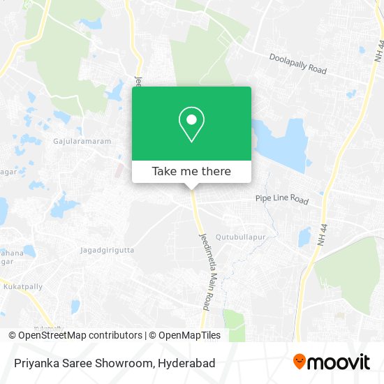 Priyanka Saree Showroom map