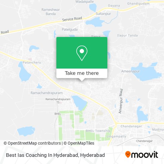 Best Ias Coaching In Hyderabad map