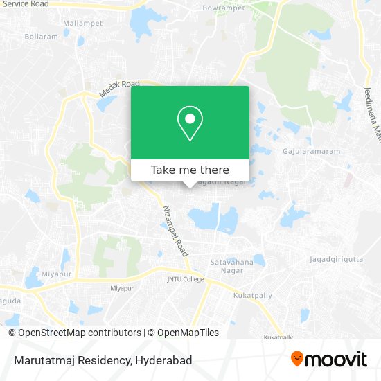 Marutatmaj Residency map