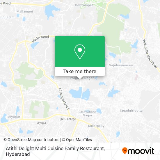 Atithi Delight Multi Cuisine Family Restaurant map