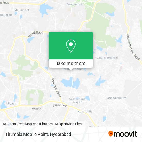 Tirumala Mobile Point map