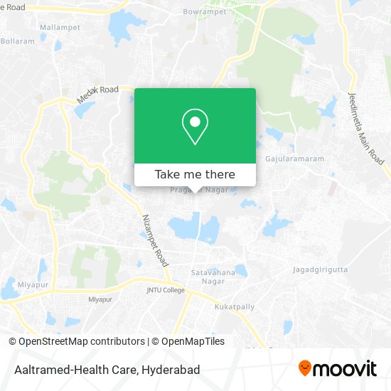 Aaltramed-Health Care map