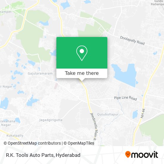 R.K. Tools Auto Parts map