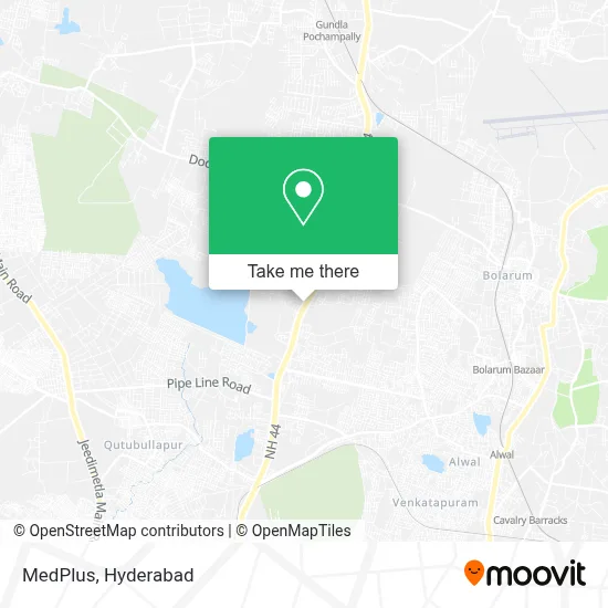 MedPlus map