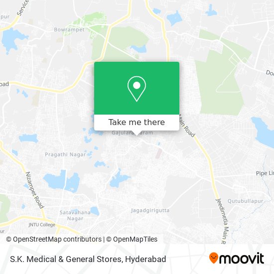 S.K. Medical & General Stores map