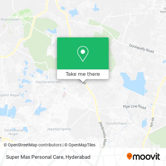 Super Max Personal Care map