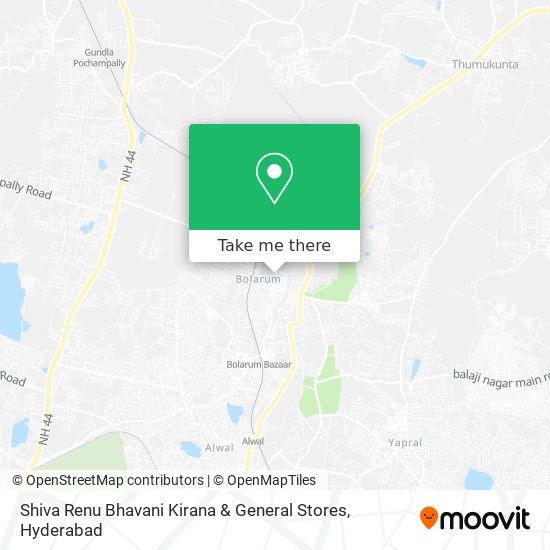 Shiva Renu Bhavani Kirana & General Stores map