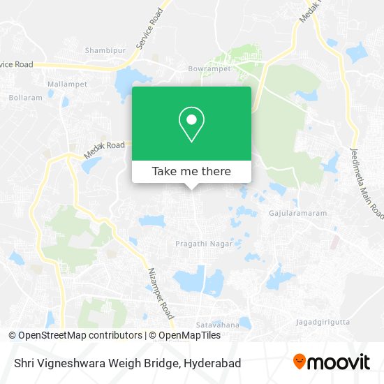 Shri Vigneshwara Weigh Bridge map