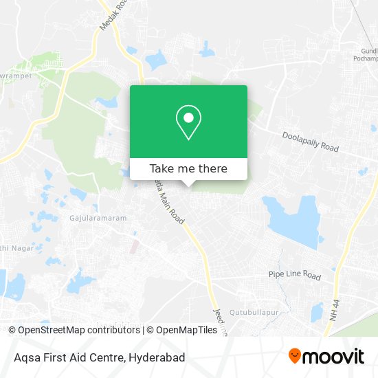 Aqsa First Aid Centre map