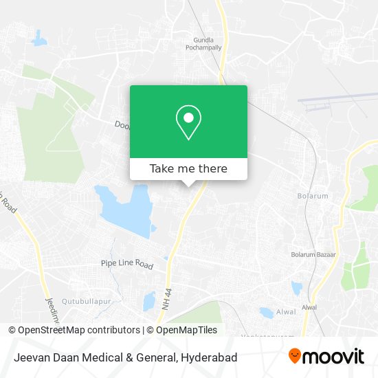 Jeevan Daan Medical & General map