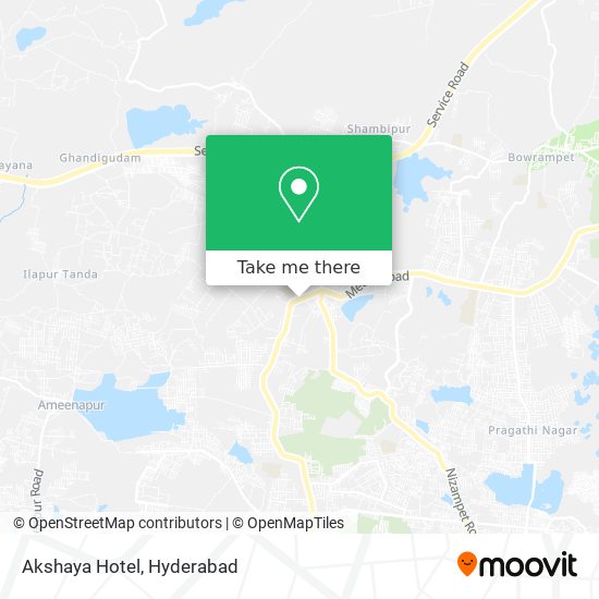 Akshaya Hotel map
