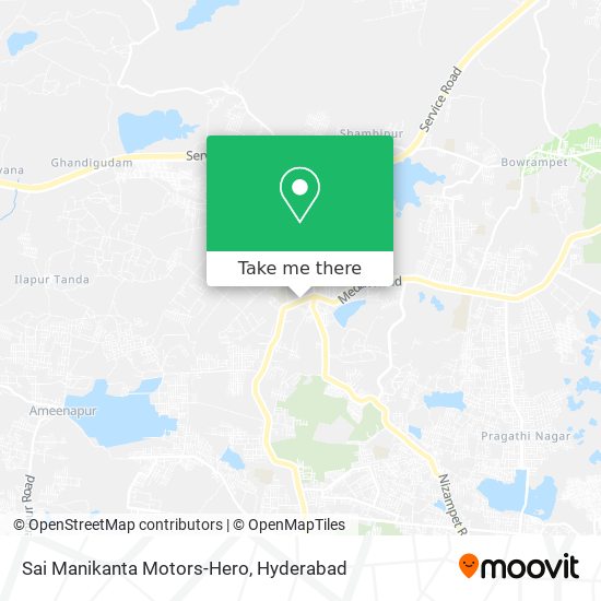 Sai Manikanta Motors-Hero map