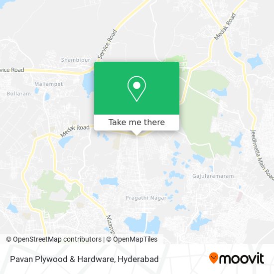 Pavan Plywood & Hardware map