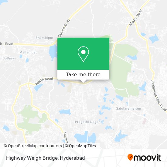 Highway Weigh Bridge map