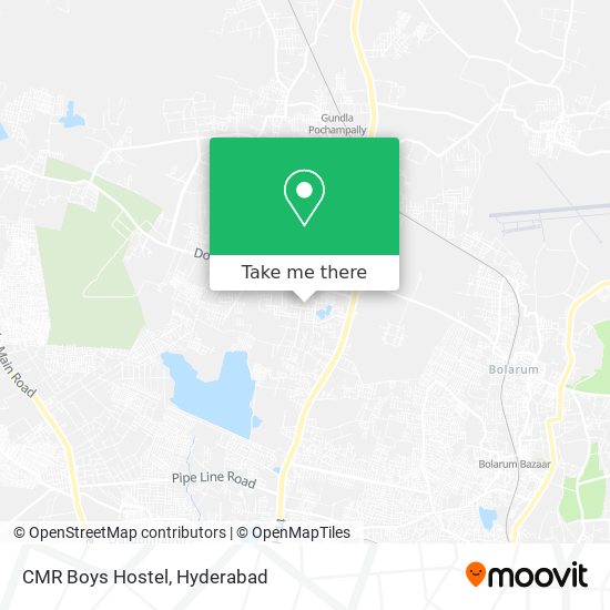 CMR Boys Hostel map